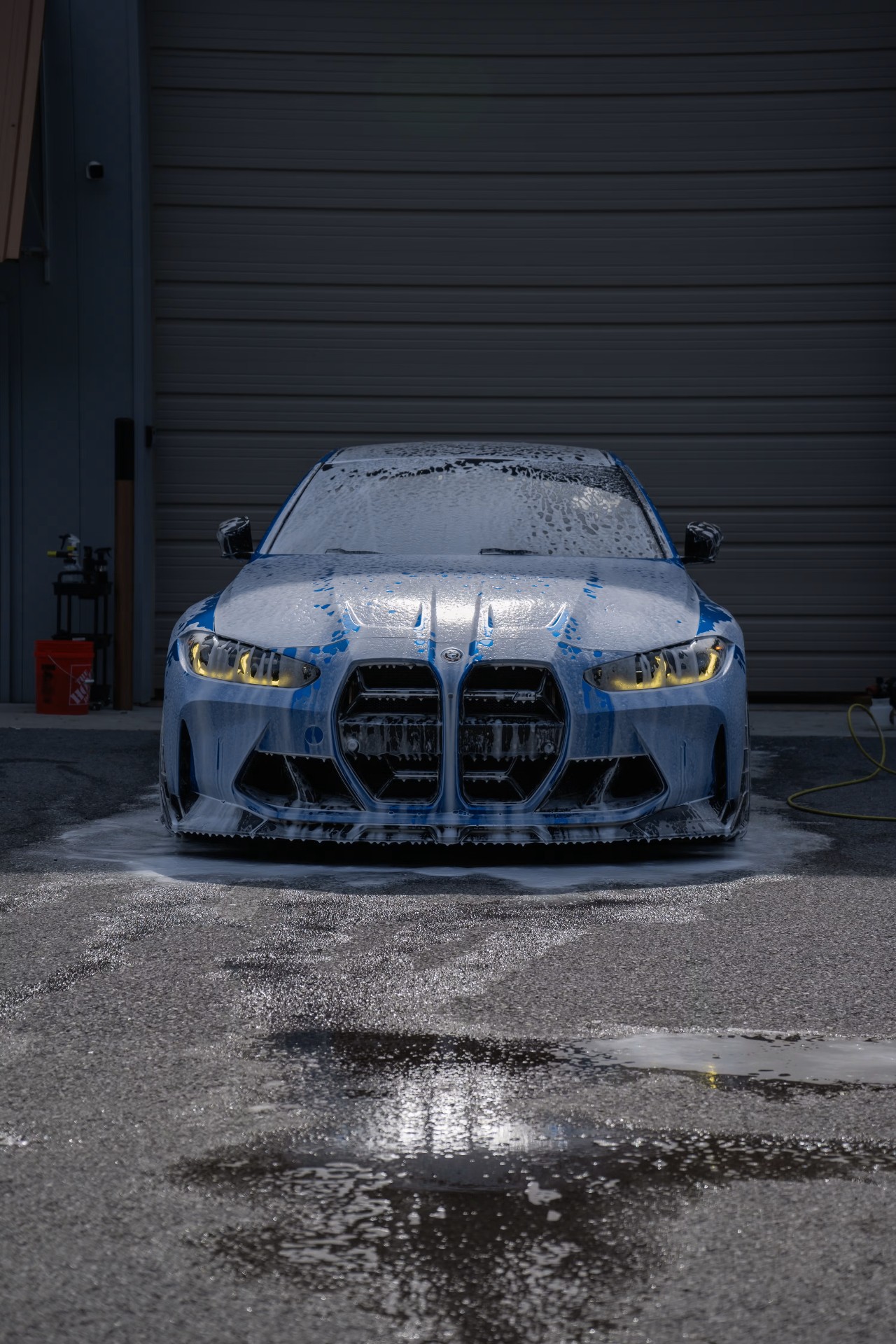 Premium fully detailed car with glossy finish